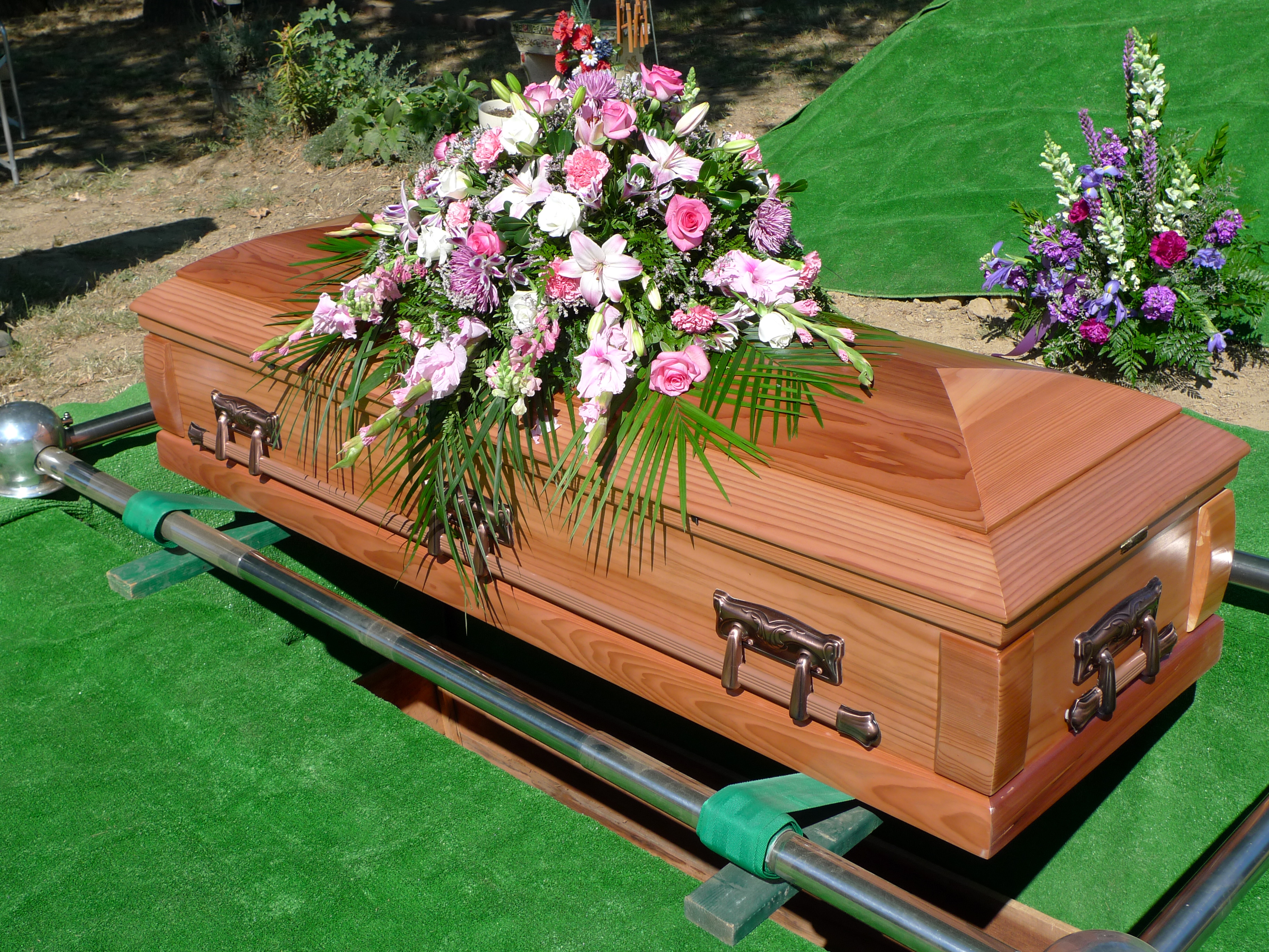 Funeral casket