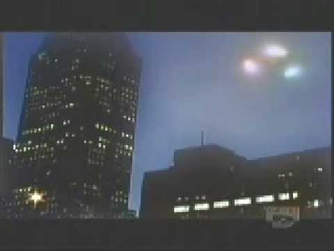 UFO Over City