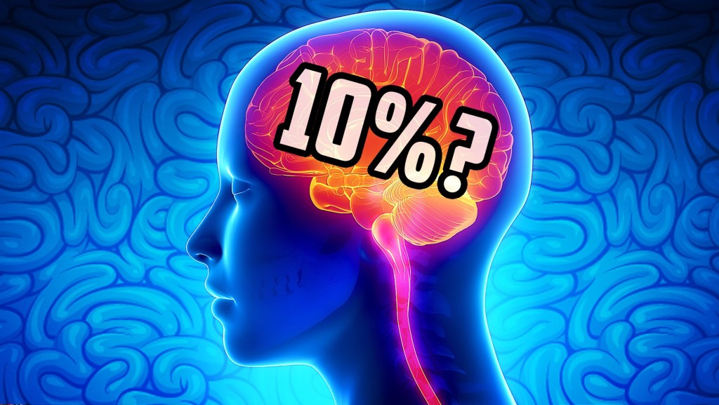 10% of our Brains