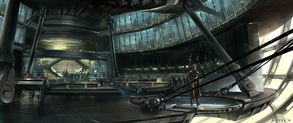 Mothership Interior Concept Art