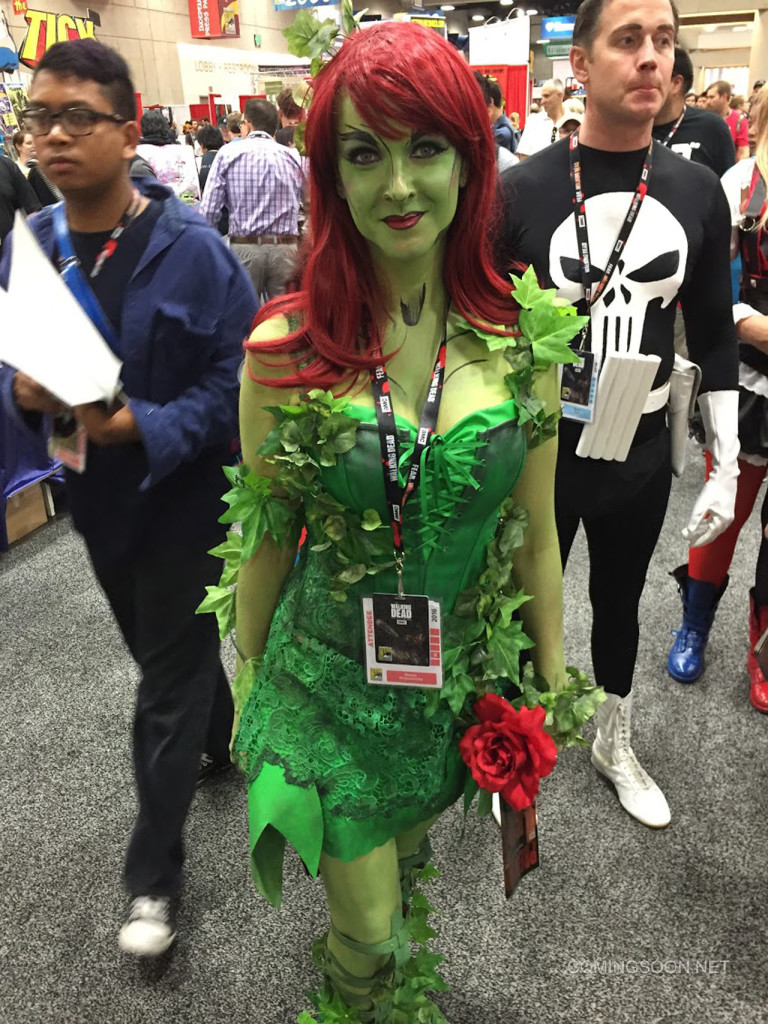 Green Alien Costume Comic Con