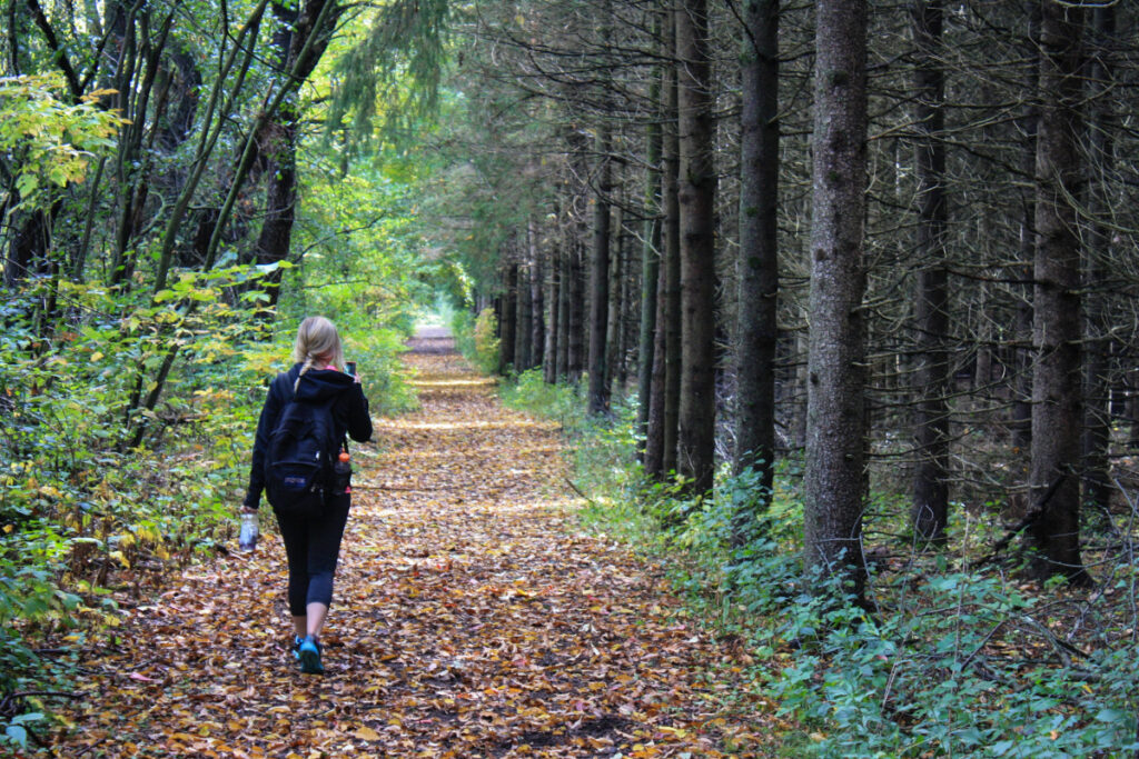 Woman walking 