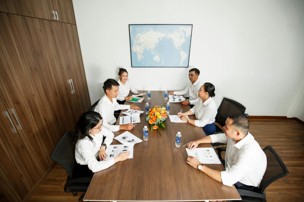 Meeting in China