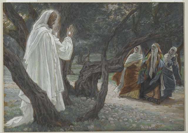Jesus and female disciples