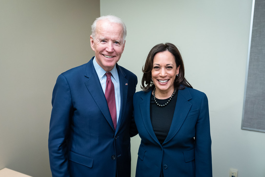 Biden and Harris