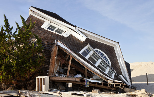 Destroyed Home