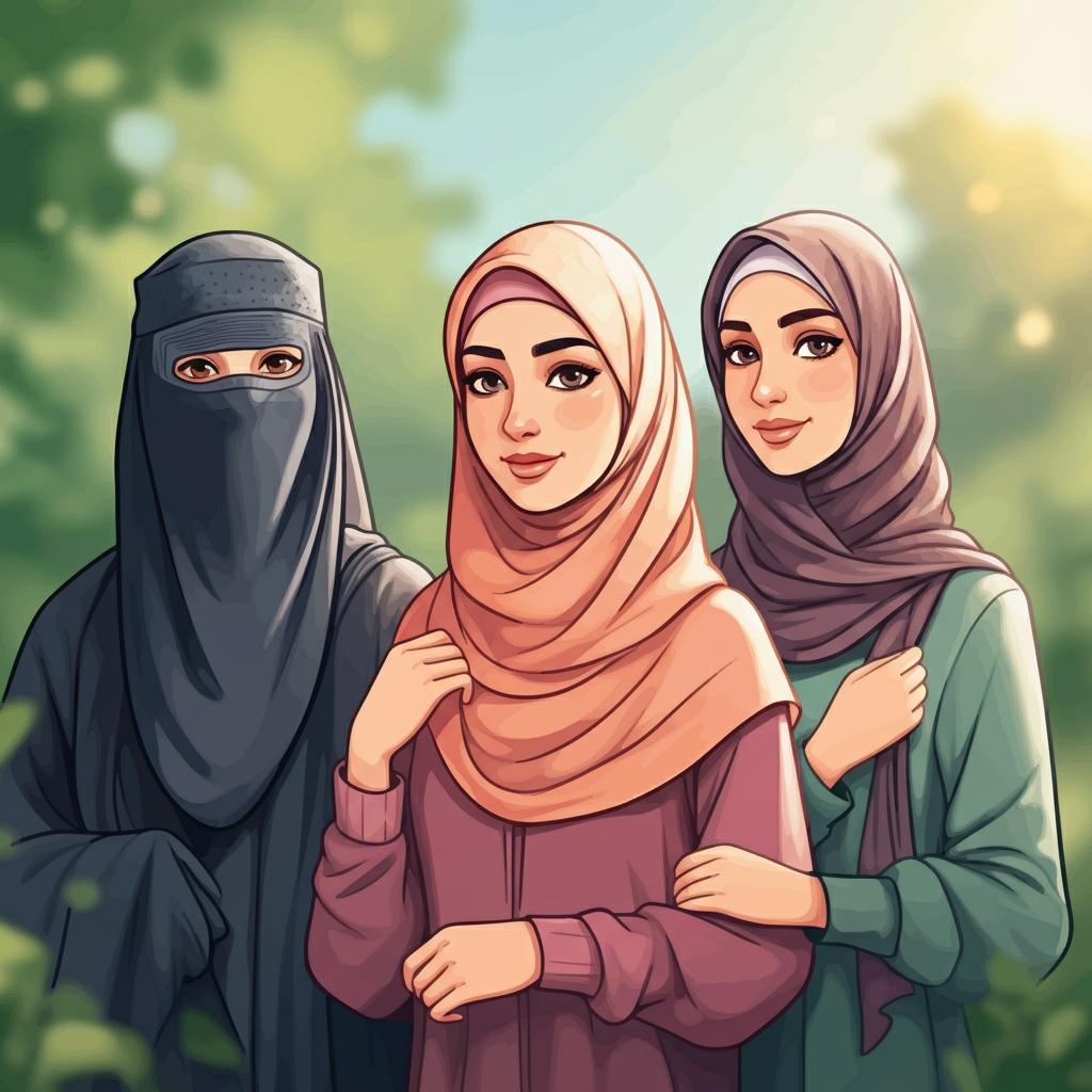 Hijab and scarves