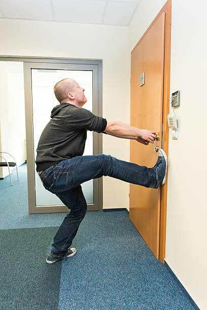 Jammed door