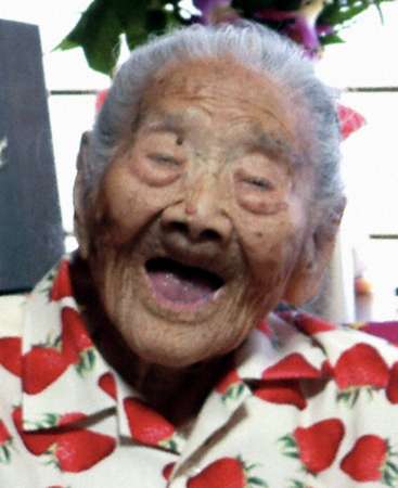 Over 100 year old man
