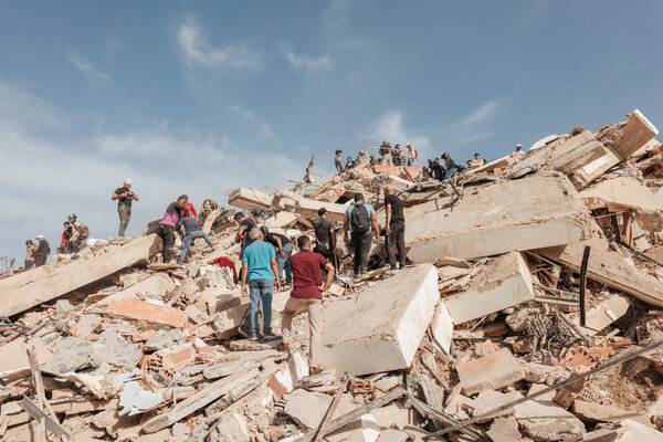 Earthquake damage