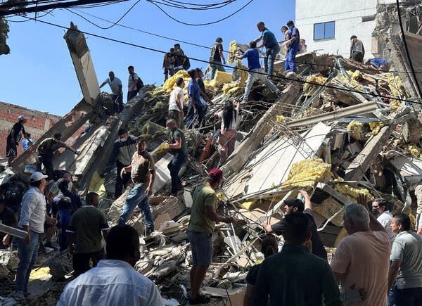 Colombia earthquake