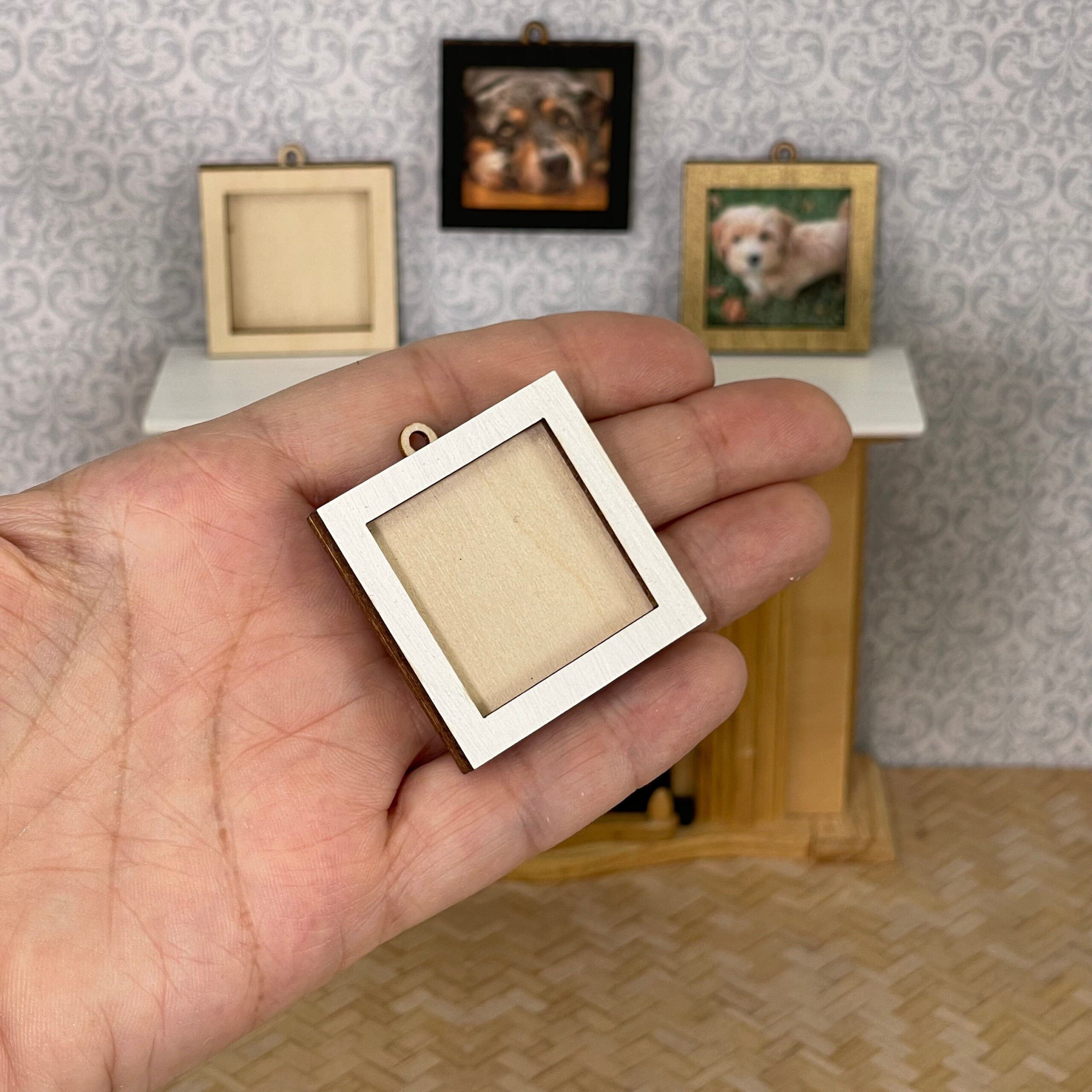 Miniture picture frames