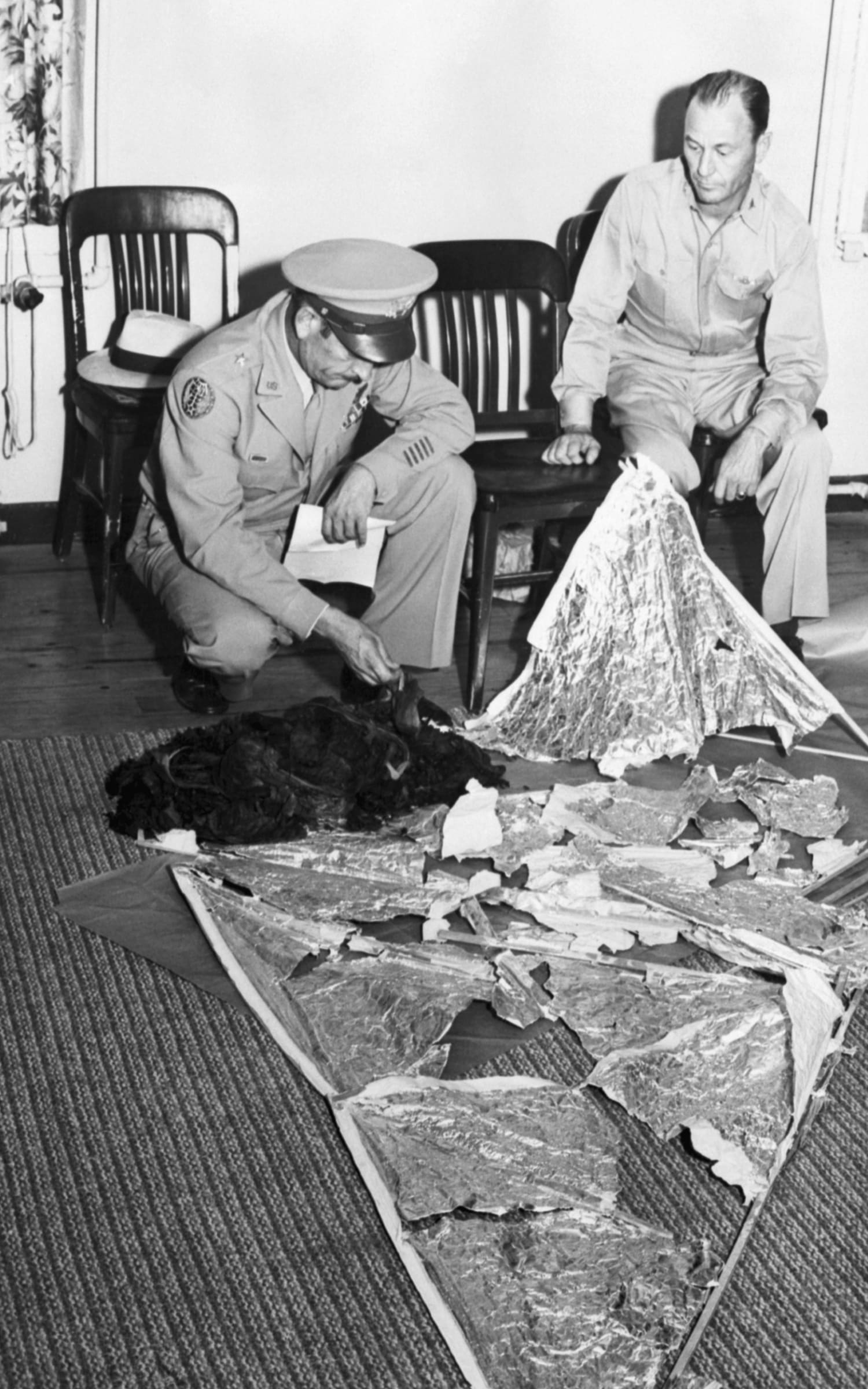 Roswell fake debris