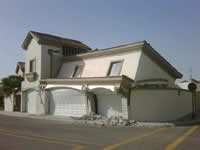 Earthquke Damaged House