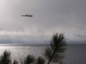 UFO over Lake