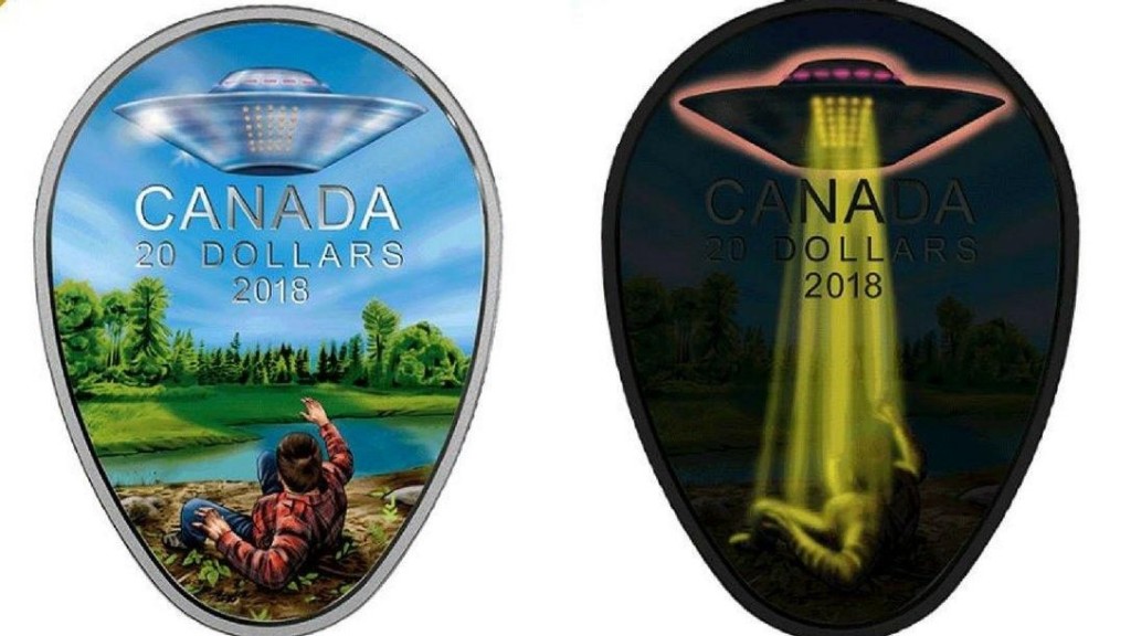 Canadian UFO Coin