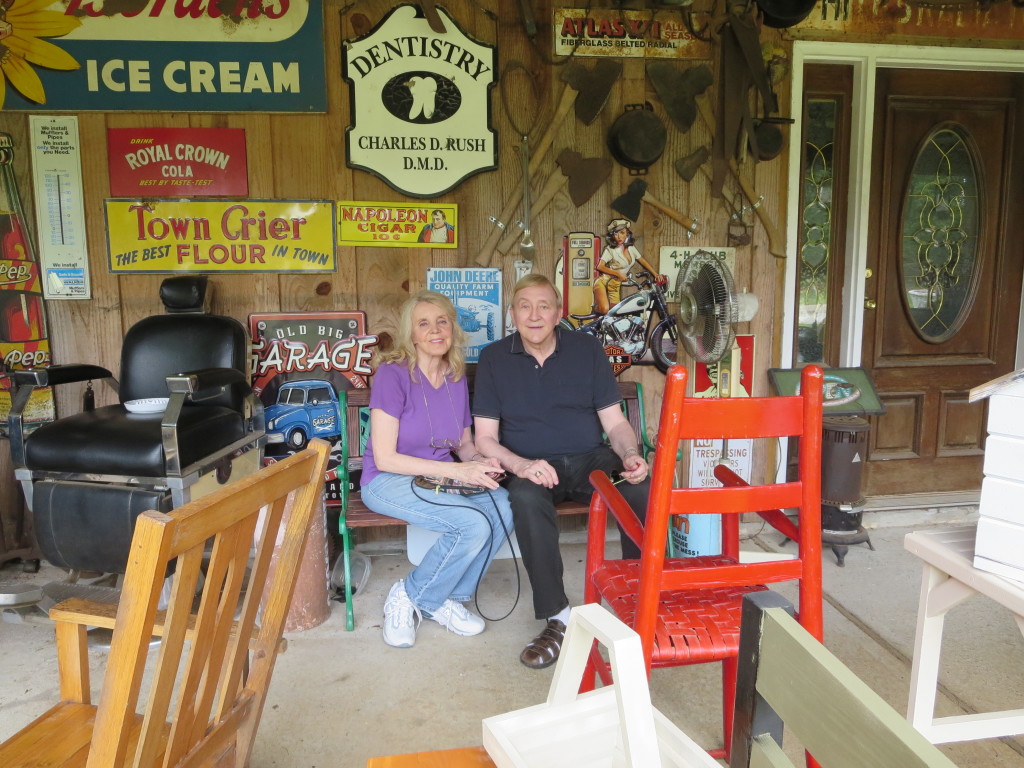 Dena and Tom in Lineville, Alabama