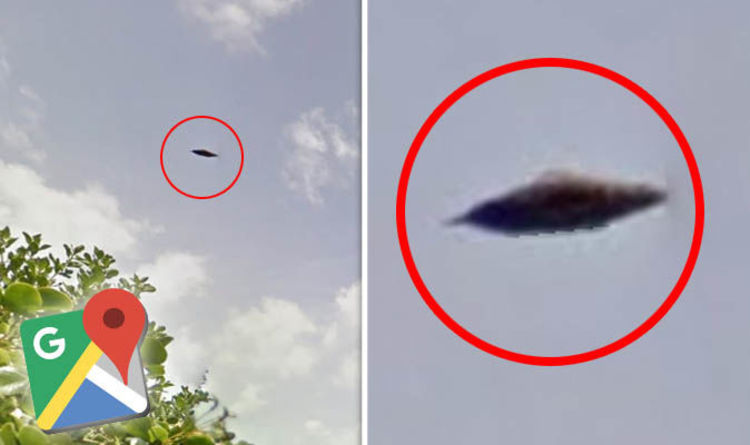 Google Street View UFO