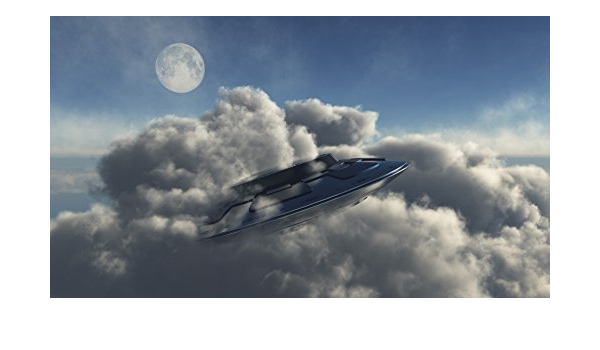 UFO in Clouds