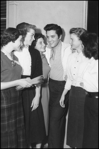 Elvis and fans