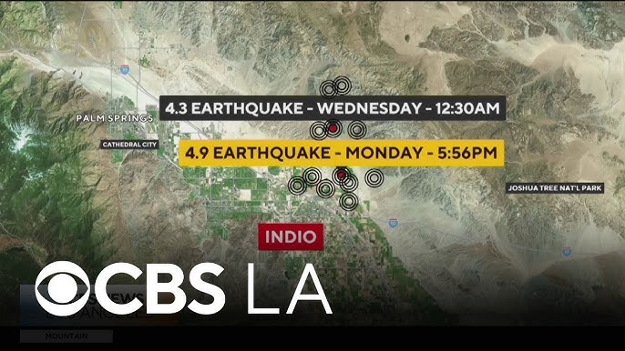 Indio CA earthquakes