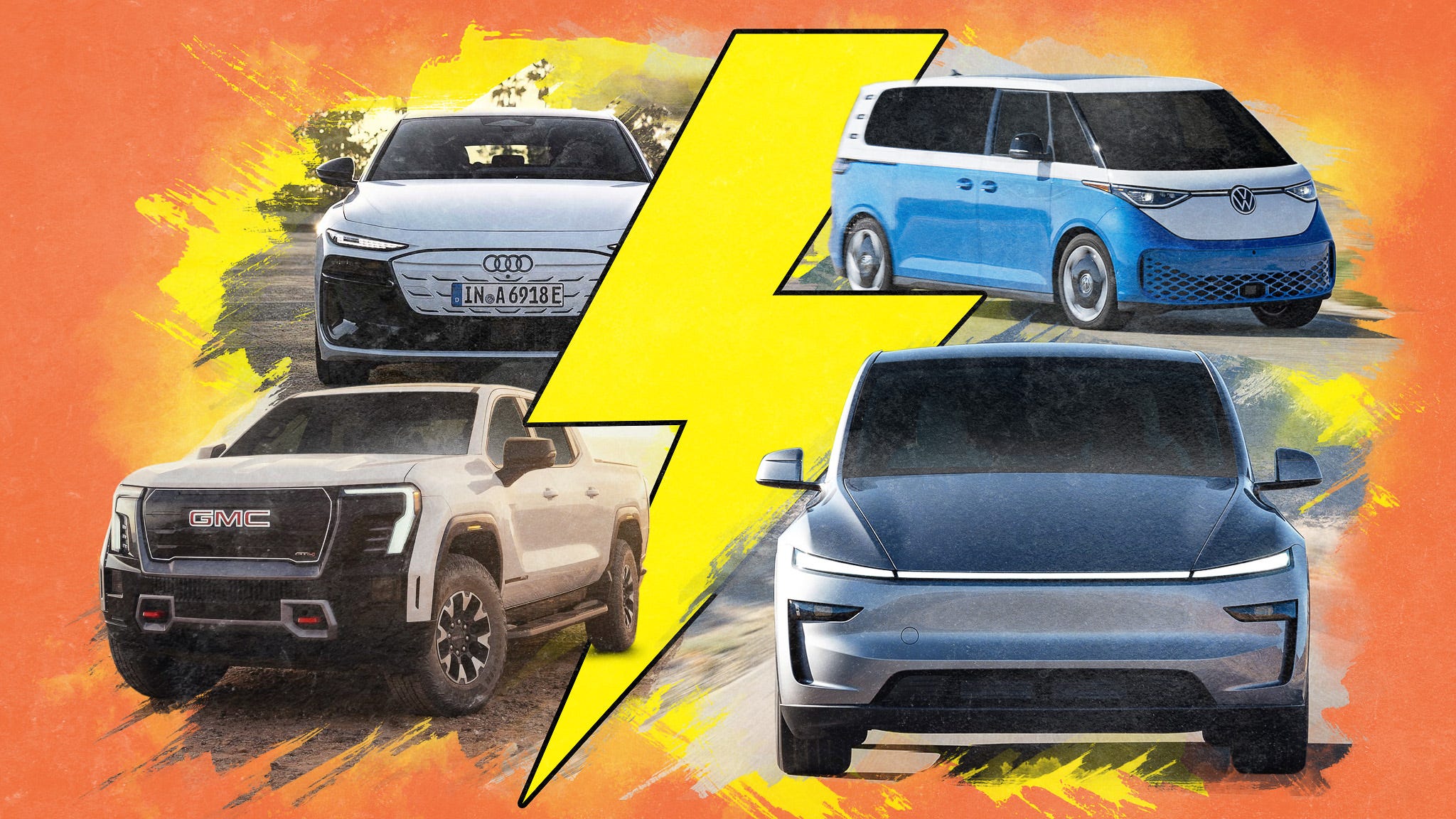 Electric cars and trucks